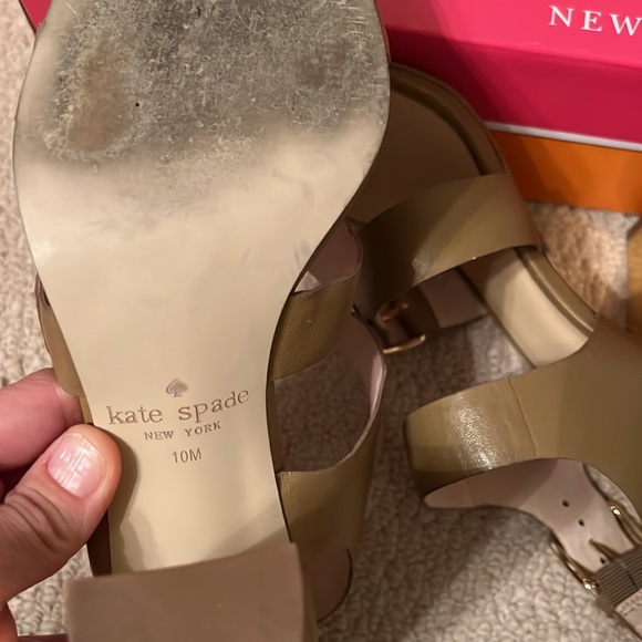 Kate Spade Penelope sandals sz 10 - Picture 2 of 5